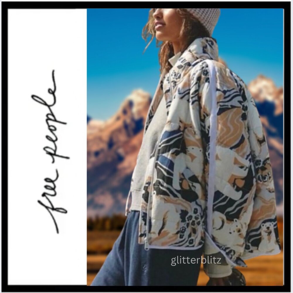Free People Pippa Packable Puffer Jacket Winter Combo